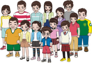 高学年キャラクターデザイン