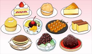 スイーツのイラスト