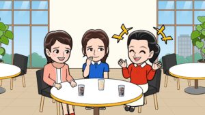 カフェレストランのイラスト