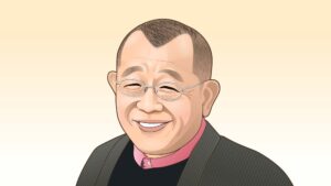 笑福亭鶴瓶の似顔絵