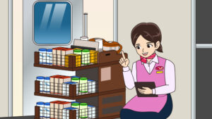 在庫チェックのイラスト