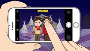 夜間撮影の仕方