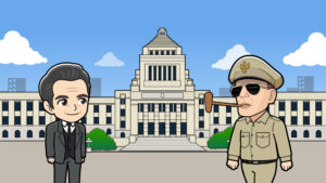 国会議員とマッカーサー