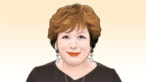 上沼恵美子さん似顔絵