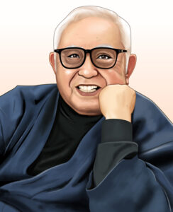 倉本聰さんの似顔絵