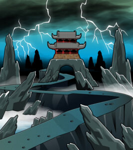 冥界のイラスト