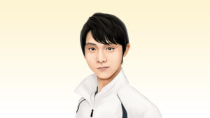 羽生結弦選手の似顔絵