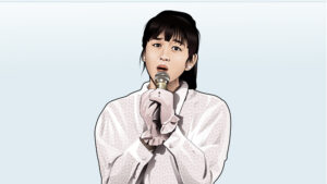 斉藤由貴の似顔絵