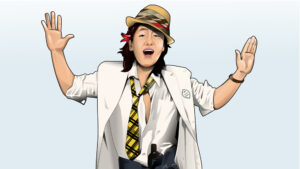 沢田研二さん似顔絵