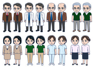 キャラクター素材見本
