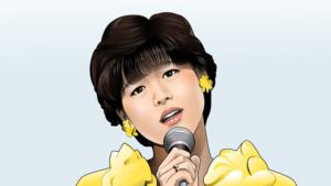 赤いスイートピーを歌う松田聖子さん