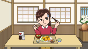 お箸の使い方に悩む人