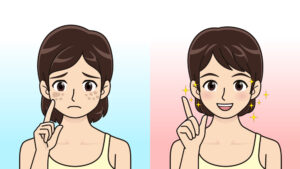 しみのある人とない人