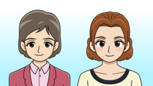 ぱっちり二重の人