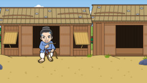 わらじを履く人