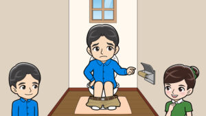 トイレットペーパーがなくなった時