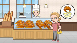 フランスのパン屋でのお話