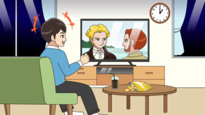 不規則な生活を送る人