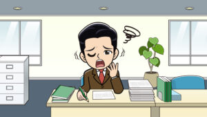 仕事中眠くなる人