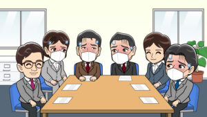 会議で風邪を移す人、平気な人
