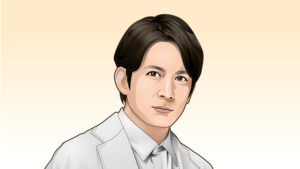 V6岡田准一さんの似顔絵