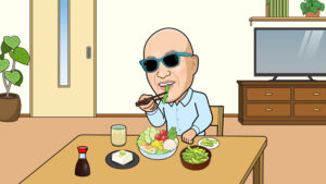 菜食主義を穿く人