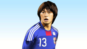 佐藤寿人選手の似顔絵