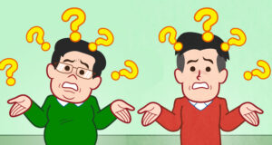 どうしてのポーズ男性2人