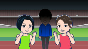 ドッキリ企画、あこがれの人が登場