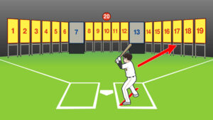 ストラックアウト説明イラスト