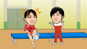 体操の田中選手と内村選手