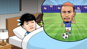 寝言を言う相馬選手