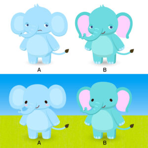 子供向けコンテンツのぞうのデザイン