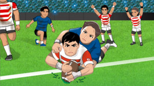 ラグビーの様子